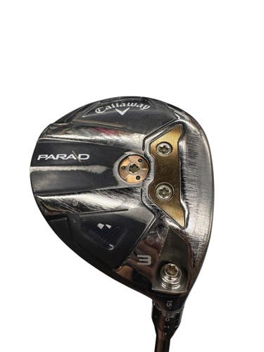 Used Callaway PARADYM Mens Fairway Wood RH Black 3 Wood 11835-S000212174