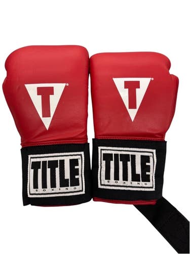 Used Title MACGES Boxing Gloves Red MD 11835-S000213542