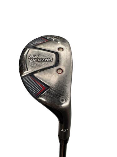 Used Callaway BIG BERTHA B21 Mens Hybrid Club RH Black 6 Hybrid 11835-S000211937