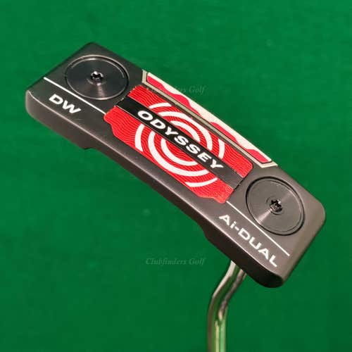 Odyssey 2026 Ai-DUAL DW Double-Wide 34" Double-Bend Putter SL90 w/ HC