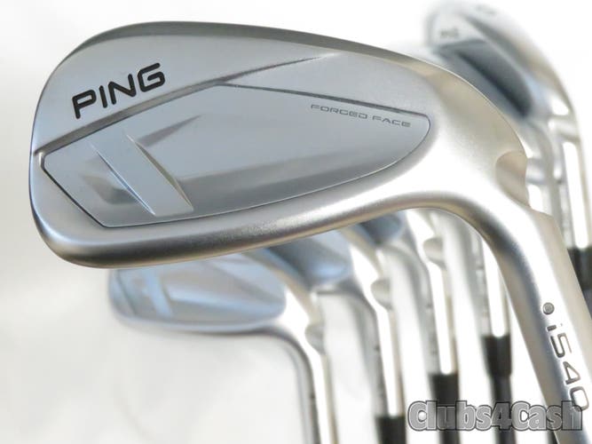 PING i540 Irons Black Dot UST Mamiya Recoil DART 75 F4 Stiff 5-P+U +1/2" TALL