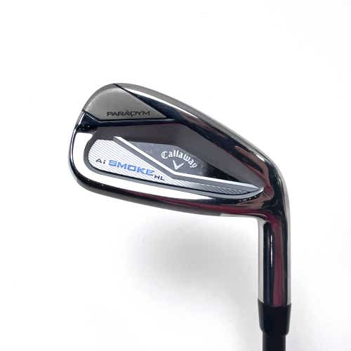 Callaway Paradym Ai Smoke HL Single 7 Iron Project X Cypher Fifty 5.0 Senior RH