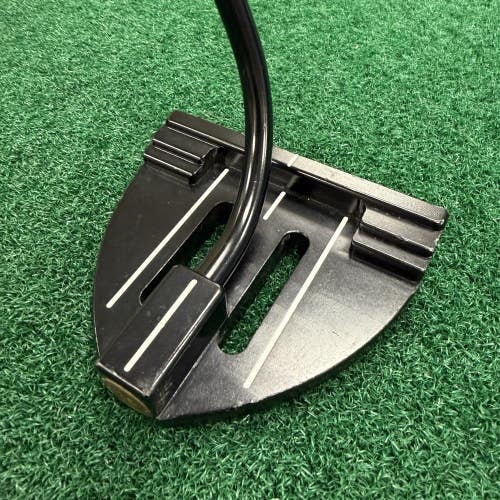 Tour Edge Automatic M-1 Mallet Putter Steel Shaft Men's Right Hand 37" Rare!