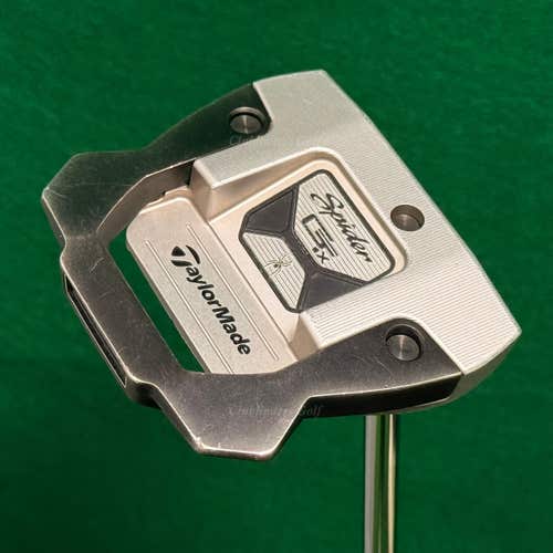 TaylorMade Spider GTx Silver Center-Shaft 33.25" Putter w/Super Stroke *Read*