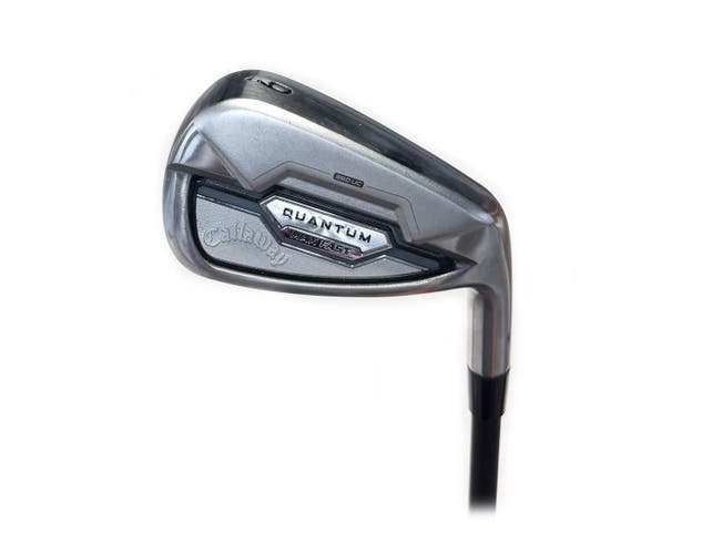 Callaway Quantum Max Fast Single 9 Iron Graphite Vanquish 4 R2 Senior Flex