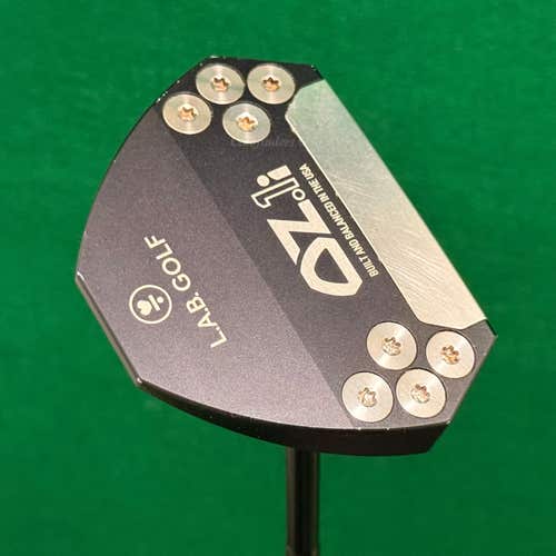 LAB Golf 2025 OZ.1i Black 34" Center-Shafted Putter Matte Black Stepped w/ HC