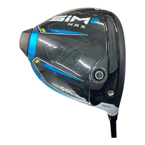 Used Taylormade SIM2 MAX Mens Driver RH 9.0 Degree 11846-S000111882