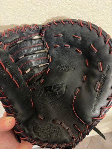 2024 Rawlings R9 RH First Base Baseball Glove 12" (Used)