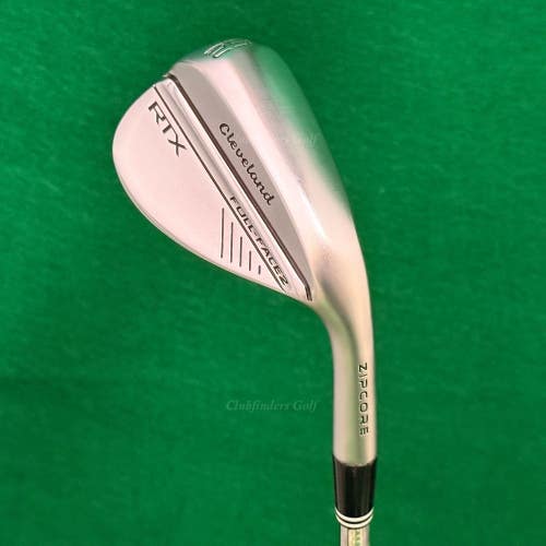 Cleveland RTX Zipcore FULL-FACE 2 52-8 52 Gap Wedge DG Spinner TI Wedge Flex