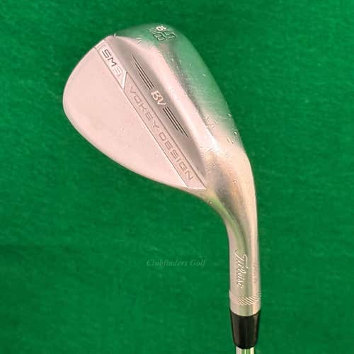 Titleist Vokey SM8 Chrome 58-10S 58 Lob Wedge Vokey Design Steel Wedge Flex