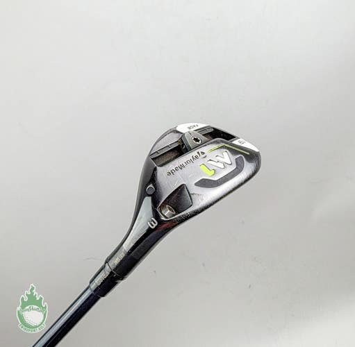Used 2017 TaylorMade M1 Rescue 3 Hybrid 19* 85g Stiff Flex Graphite Golf Club