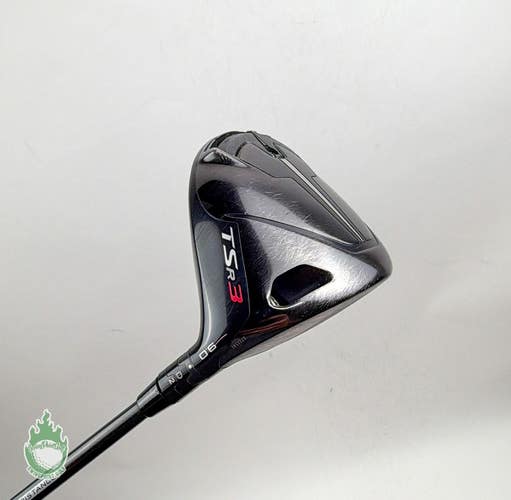 Used Right Handed Titleist TSR3 Driver 9* IZ-6 Stiff Flex Graphite Golf Club
