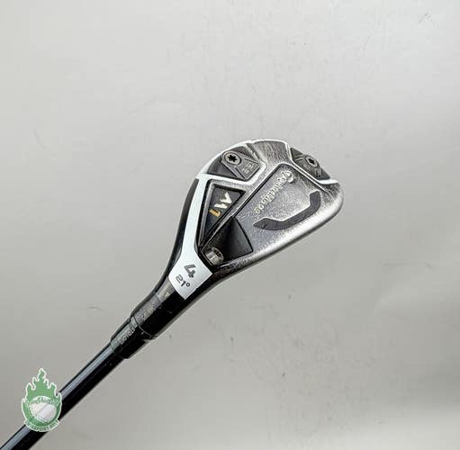 Used 2016 TaylorMade M1 Rescue 4 Hybrid 21* 85g Stiff Flex Graphite Golf Club
