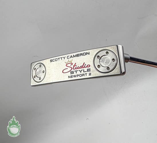 Used Titleist Scotty Cameron Studio Style Newport 2 33" Putter Golf Club