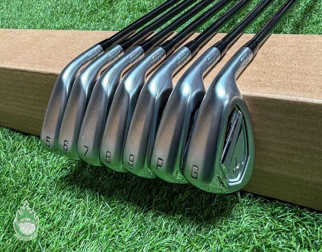Used RH Mizuno JPX 925 Hot Metal Pro Irons 5-PW/GW 90g Stiff Graphite Golf Set