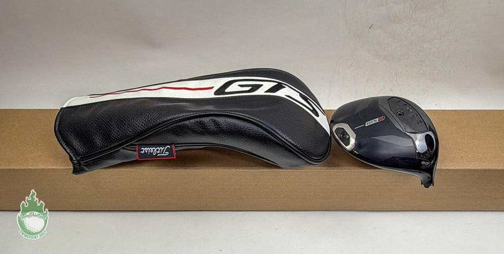 Used Right Handed Titleist GTS4 Driver 8* Head Only Golf Club w/ Headcover
