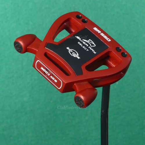 Ray Cook Silver Ray Select SR 550 Red Double-Bend 35" Putter Golf Club w/ HC