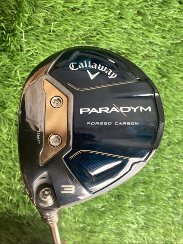 Callaway Paradym Lefthanded LH Fairway 3 Wood 15*  Ventus Regular Graphite Shaft