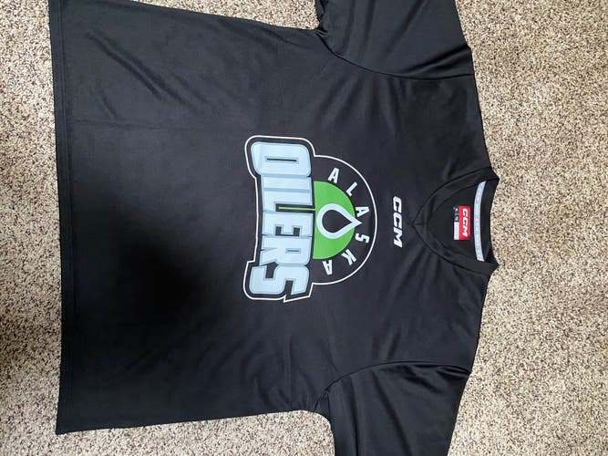 Black XL Men's CCM Jersey (New)