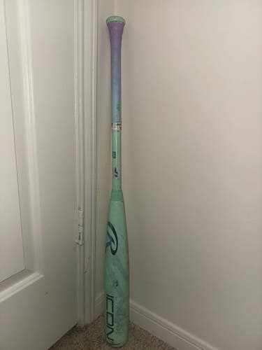 2026 Rawlings Icon Composite BBCOR Certified Bat (-3) 30 oz 33" (Used)
