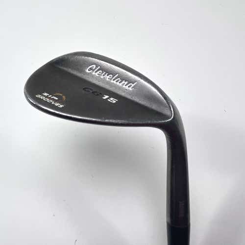 Cleveland CG15 Black Pearl Sand Wedge SW 56* 14 Bounce Traction Wedge RH