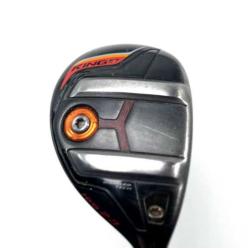 Cobra KING F7 2-3 Hybrid 19* Fujikura Pro 73g Stiff Graphite Mens RH
