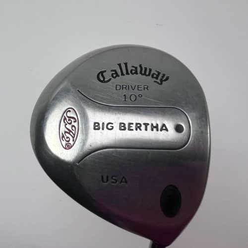 Callaway S2H2 Big Bertha Driver 10* RCH 90 90g Regular Graphite Mens RH