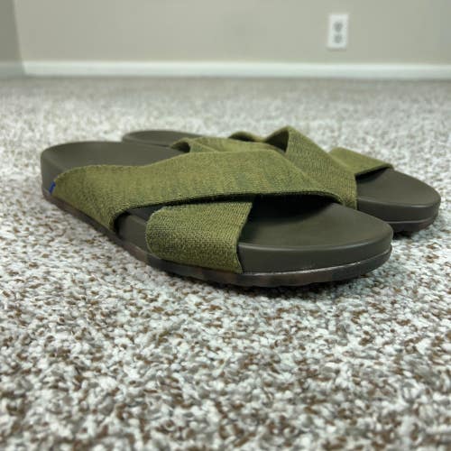 Rothys Sandals Womens 11 Green Casual Weekender Slide Shoes Casual Comfort