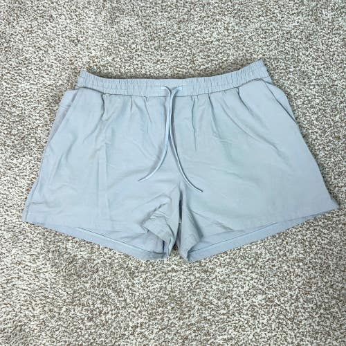 Lululemon Shorts Mens Extra Large Blue Athletic Running License Train Linerless