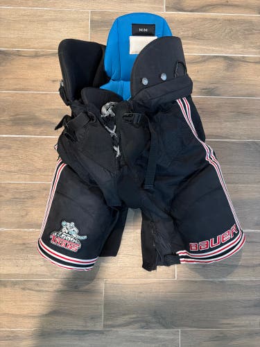 New Jersey Titans Senior Medium Bauer Nexus Pro Hockey Pants Pro Stock (Used)