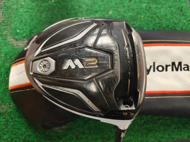 Taylormade 2016 M2 9.5 Degree Driver Regular Flex Graphite w Headcover