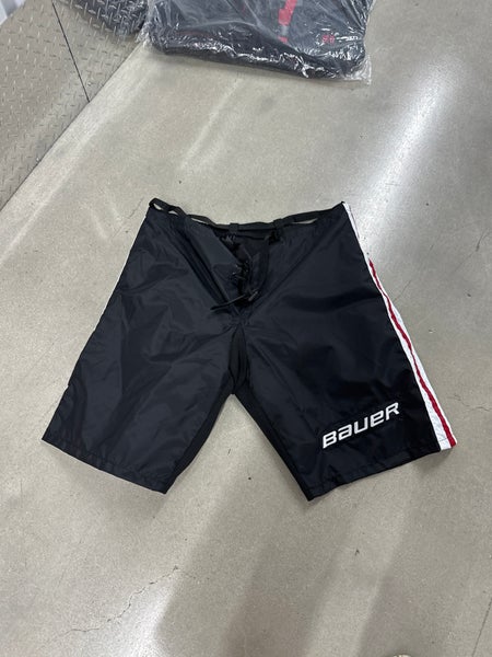 NHL Blackhawks Black XL Bauer Pant Shell Pro Stock (Used)