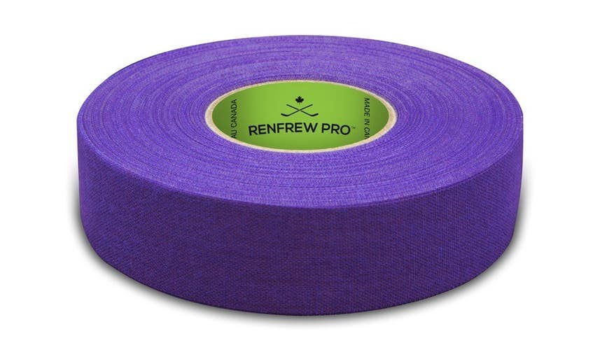 RENFREW PRO (1) Single Roll PURPLE Cloth Hockey Stick, Blade Tape - 24MM x 25M