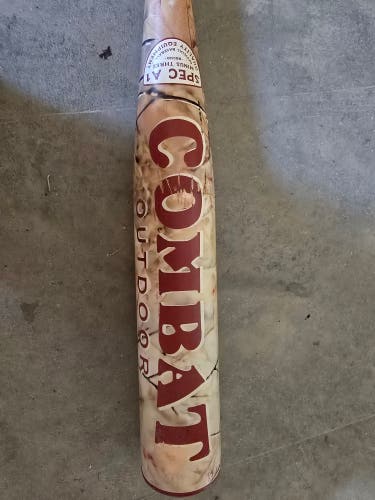 2026 Combat MFG Spec A1 Alloy BBCOR Certified Bat (-3) 29 oz 32" (Used)
