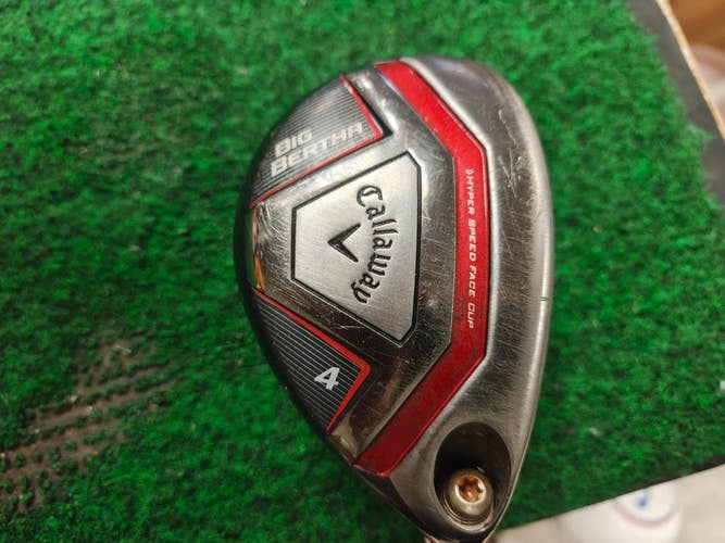 Callaway 2015 Big Bertha 4 Hybrid 4H 22 Degree Stiff Recoil 460 F4 Graphite