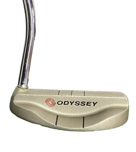 Odyssey Dual Force 772 Stronomic Blade Putter RH Steel 35" Label Stock Grip NICE