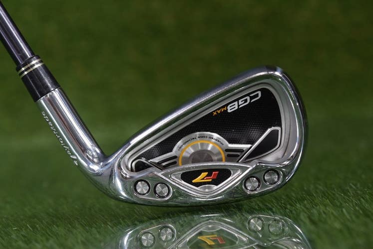 TAYLORMADE R7 CGB MAX 6-IRON SUPERFAST BLACK STEEL RE AX STIFF 90 FLEX SHAFT
