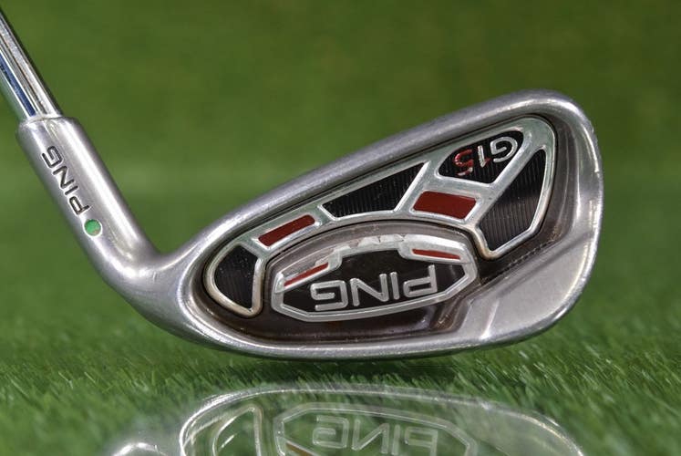 PING G15 GREEN DOT 7-IRON TRUE TEMPER REGULAR FLEX STEEL SHAFT ~ L@@K!!