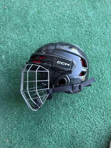Black CCM Tacks 70 Helmet (Used) | Junior