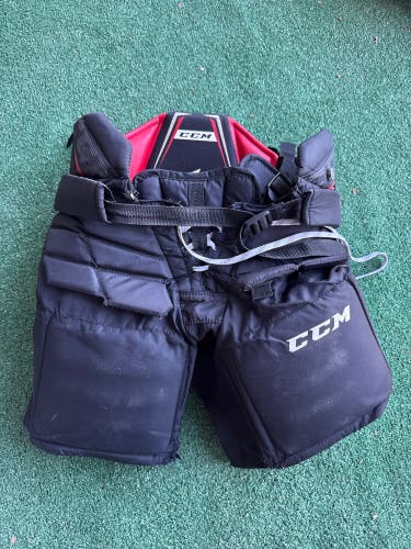 Black CCM 1.5 Hockey Goalie Pants (Used) | Junior Medium