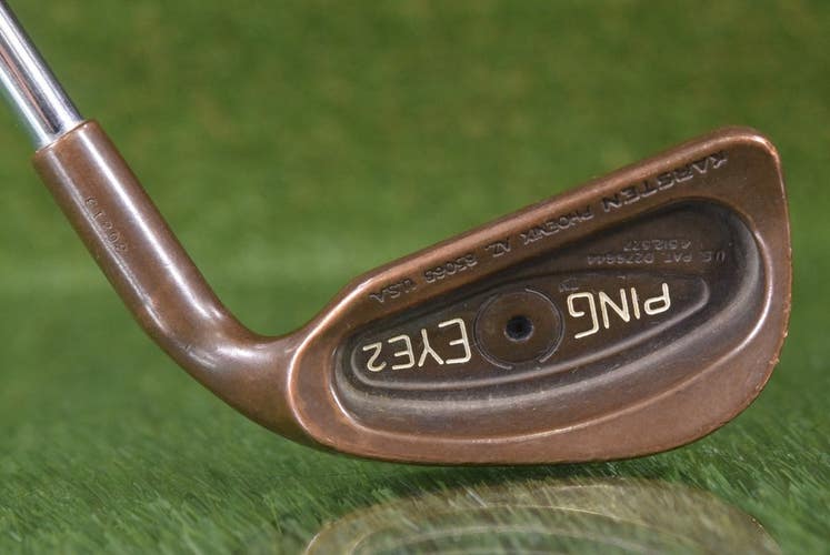 PING EYE 2 BERYLLIUM COPPER BECU 3 IRON KARSTEN MICROTAPER STIFF STEEL BLACK DOT