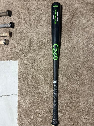 Rawlings Big Stick Wood Composite BBCOR Certified Bat (-3) 30 oz 32" (Used)