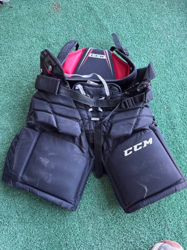 Black CCM 1.5 Hockey Goalie Pants (Used) | Junior Small