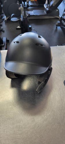 Used Victus HELMET WITH JAW 6 1/2 - 7 1/2 Batting Helmet No Mask Black Fits all 11497-S000162475