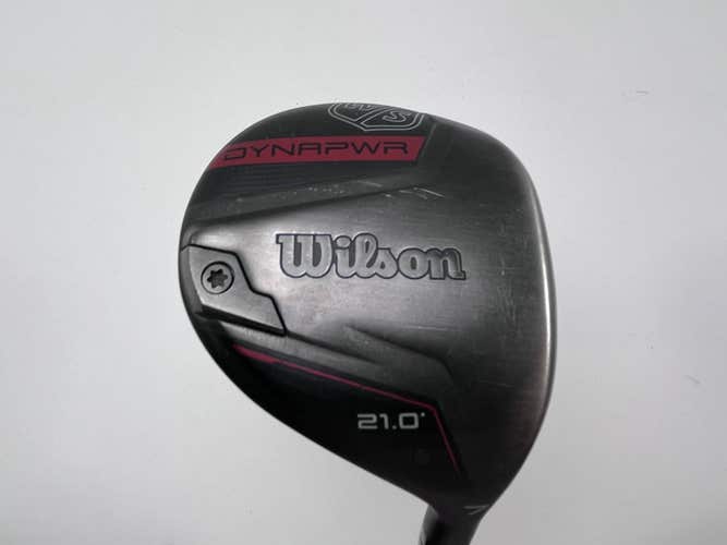 Wilson Dynapwr 7 Fairway 21* Project X HZRDUS RDX Smoke Red 5.0 50g Senior RH