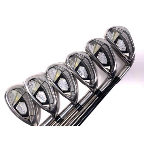 Callaway Rogue/Rogue X Iron Set 6-PW+SW Recoil ES 460 F2 Senior RH +1.5''