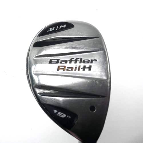 Cobra Baffler Rail H 3 Hybrid 19* Fujikura Motore 65g Stiff Graphite Mens RH