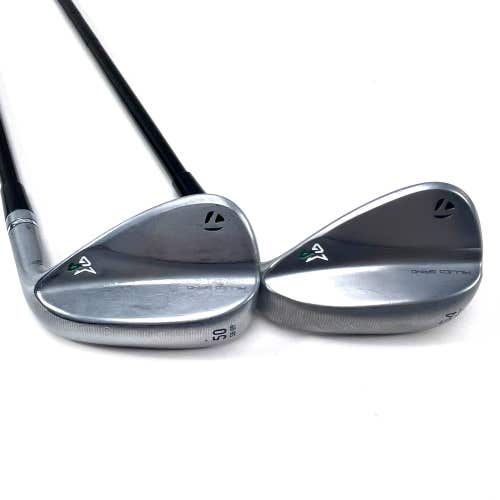 TaylorMade Milled Grind 4 Chrome Wedge Set 50* 9 | 54* 11 TT DG Stiff Mens