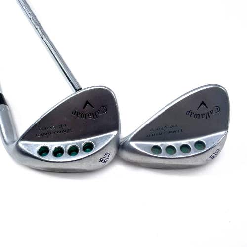 Callaway Mack Daddy PM Grind Wedge Set 56* 13 | 60* 10 KBS Wedge Steel Mens RH