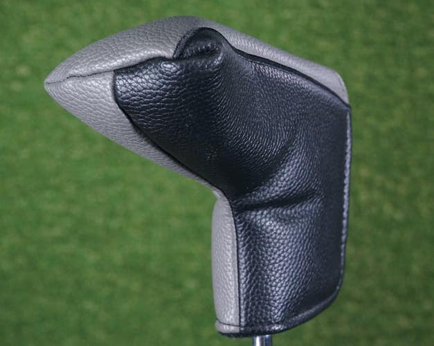 IZZO BLADE PUTTER HEADCOVER BLACK AND GREY ~ L@@K!!